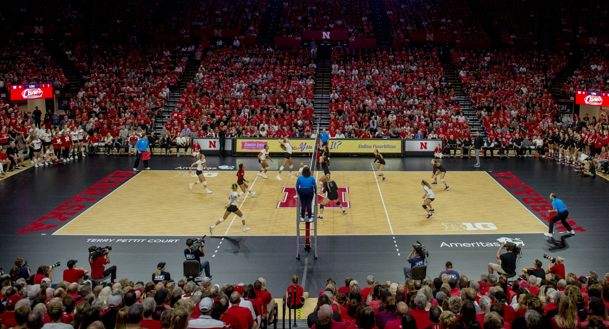 NU volleyball vs. Stanford, 9.18